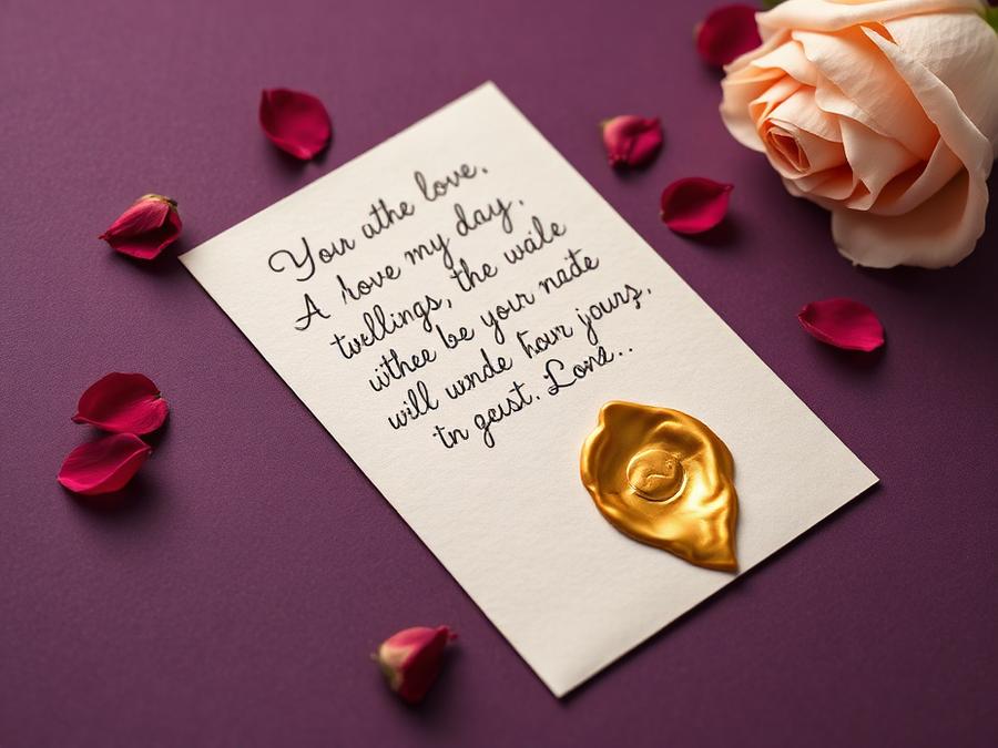 Wax-Sealed Love Letter